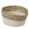 Rangement|Gifi Panière ronde en jonc de mer blanc naturel grand modèle