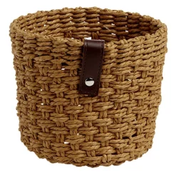 Rangement|Gifi Panière ronde naturelle papier tressée Ø16xH12,5cm moyen modèle