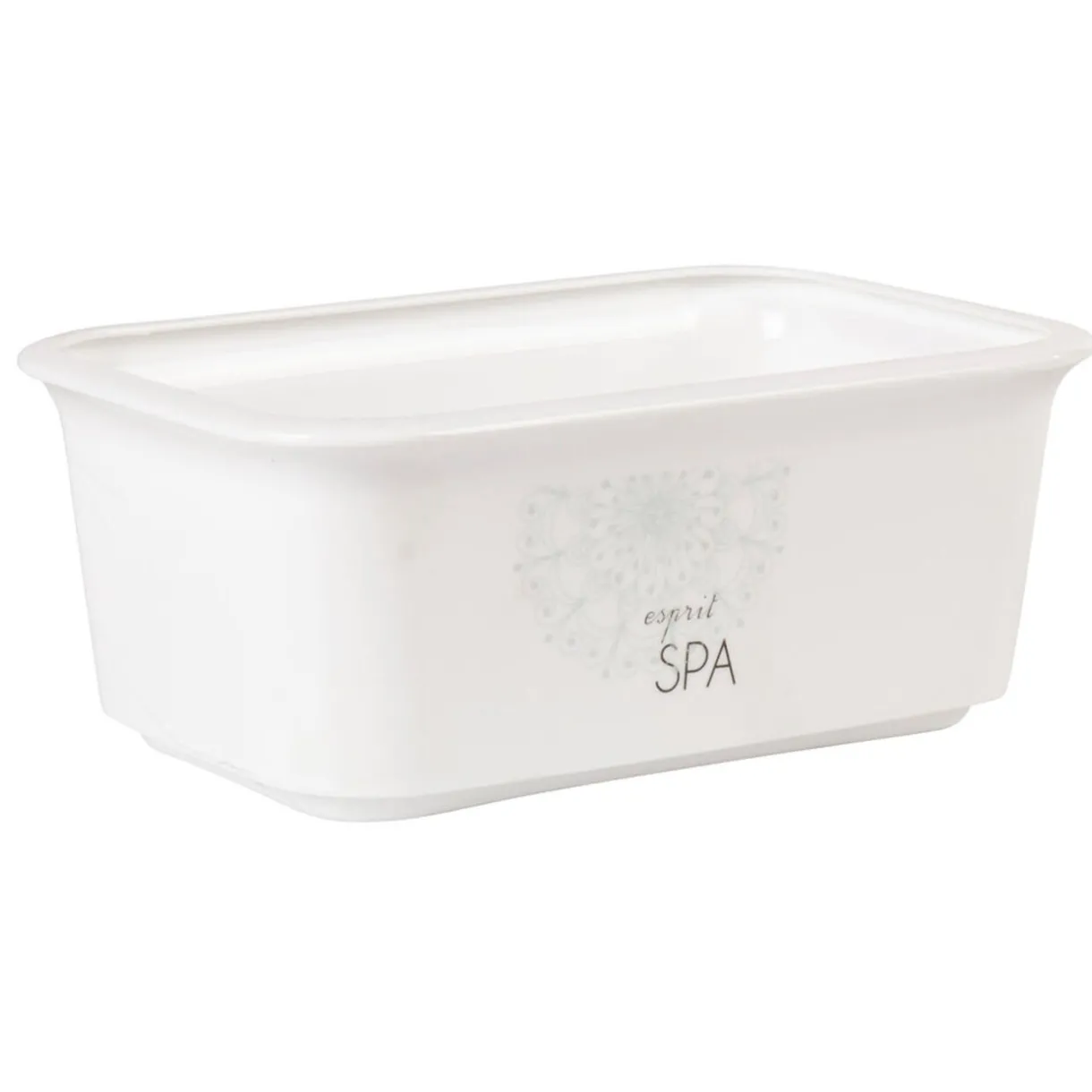 Rangement|Gifi Panière salle de bain 1,5 L design spa