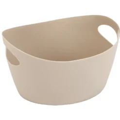 Entretien Du Linge|Gifi Panière salle de bain taupe