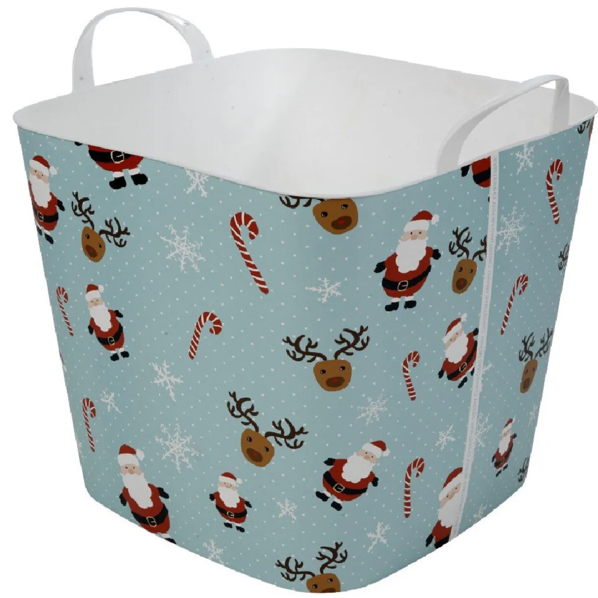 Rangement|Gifi Panière souple 25 L design Noël