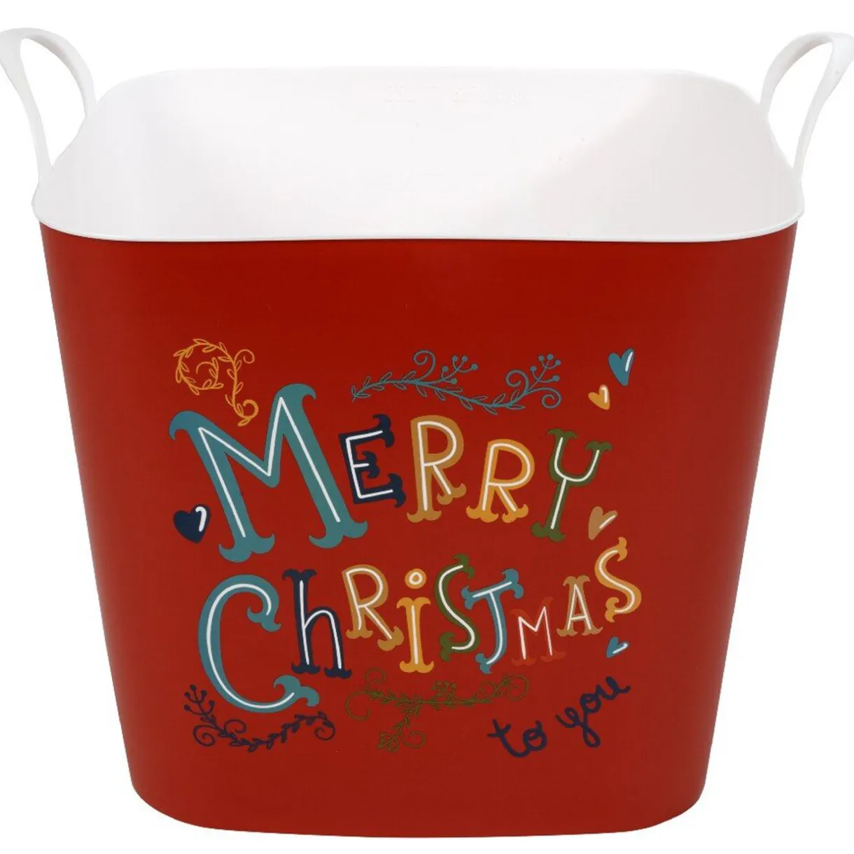 Rangement|Gifi Panière souple 25 L Merry Christmas