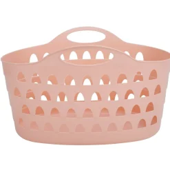 Entretien Du Linge|Gifi Panière souple 60 L rose