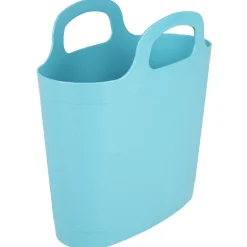 Rangement|Gifi Panière souple bleu turquoise 6 L
