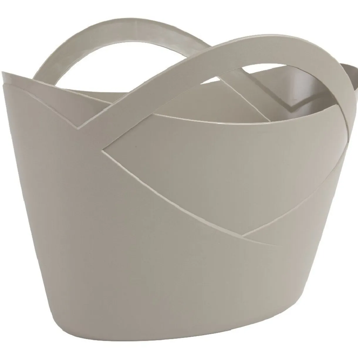 Rangement|Gifi Panière souple ovale 20 L moka