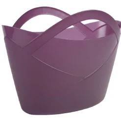 Rangement|Gifi Panière souple ovale 20 L prune