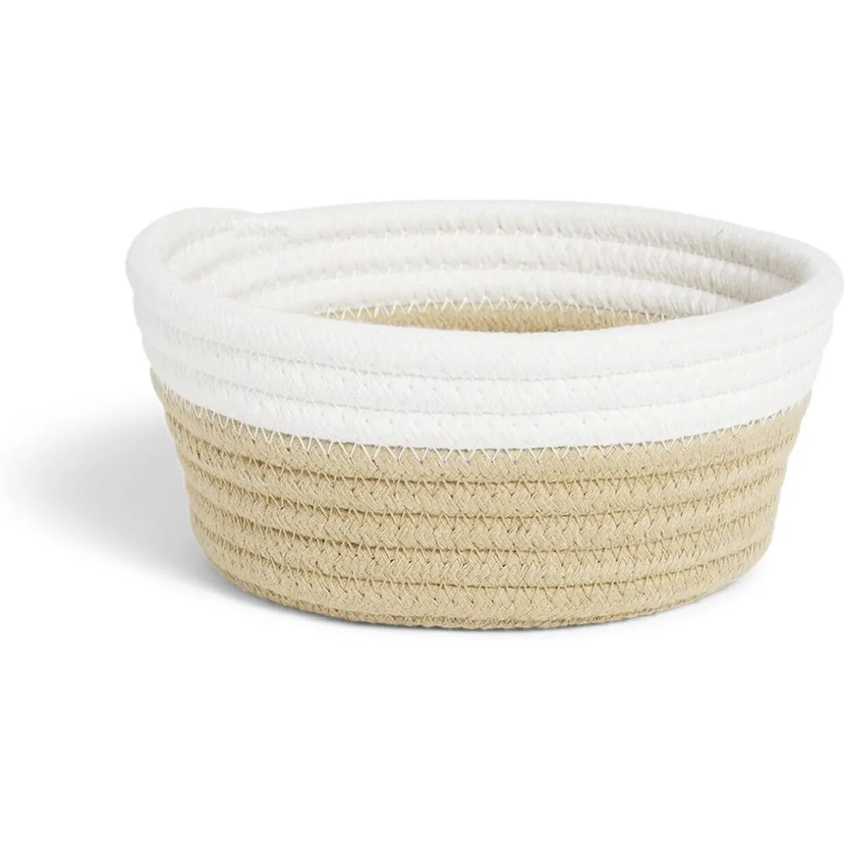 Rangement|Gifi Panière tressée en coton Ø17cm