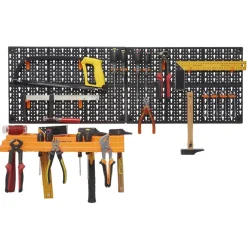 Hot Gifi Panneau mural rangement outillage x2 avec porte outil