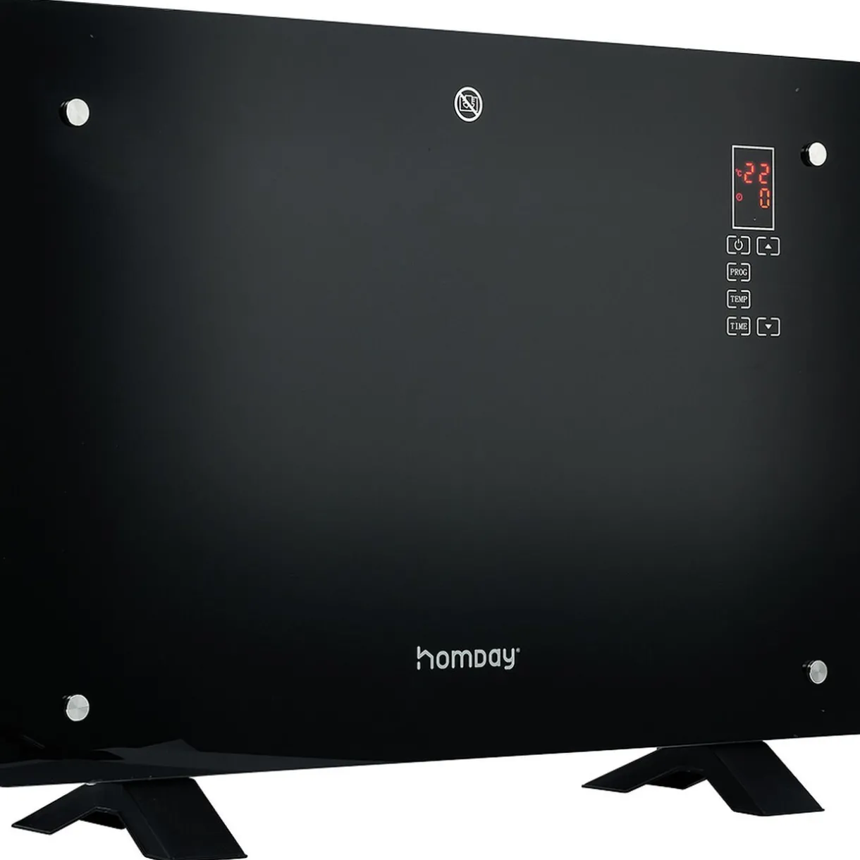 Online Gifi Panneau rayonnant 1500W Verre Noir avec panneau de contrôle tactile