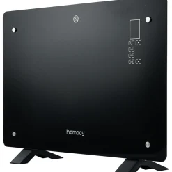 Online Gifi Panneau rayonnant 1500W Verre Noir avec panneau de contrôle tactile