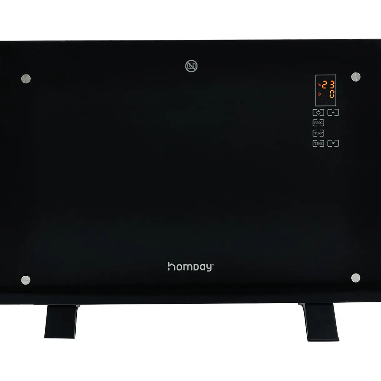 Online Gifi Panneau rayonnant 1500W Verre Noir avec panneau de contrôle tactile