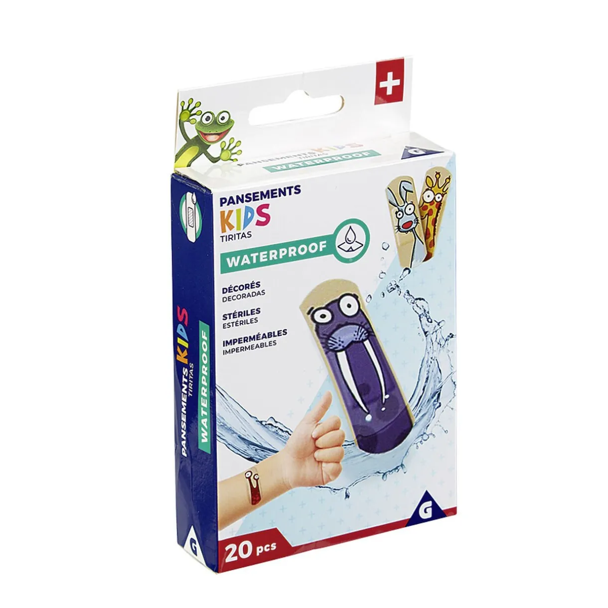 New Gifi Pansement enfant imperméable décoré x20