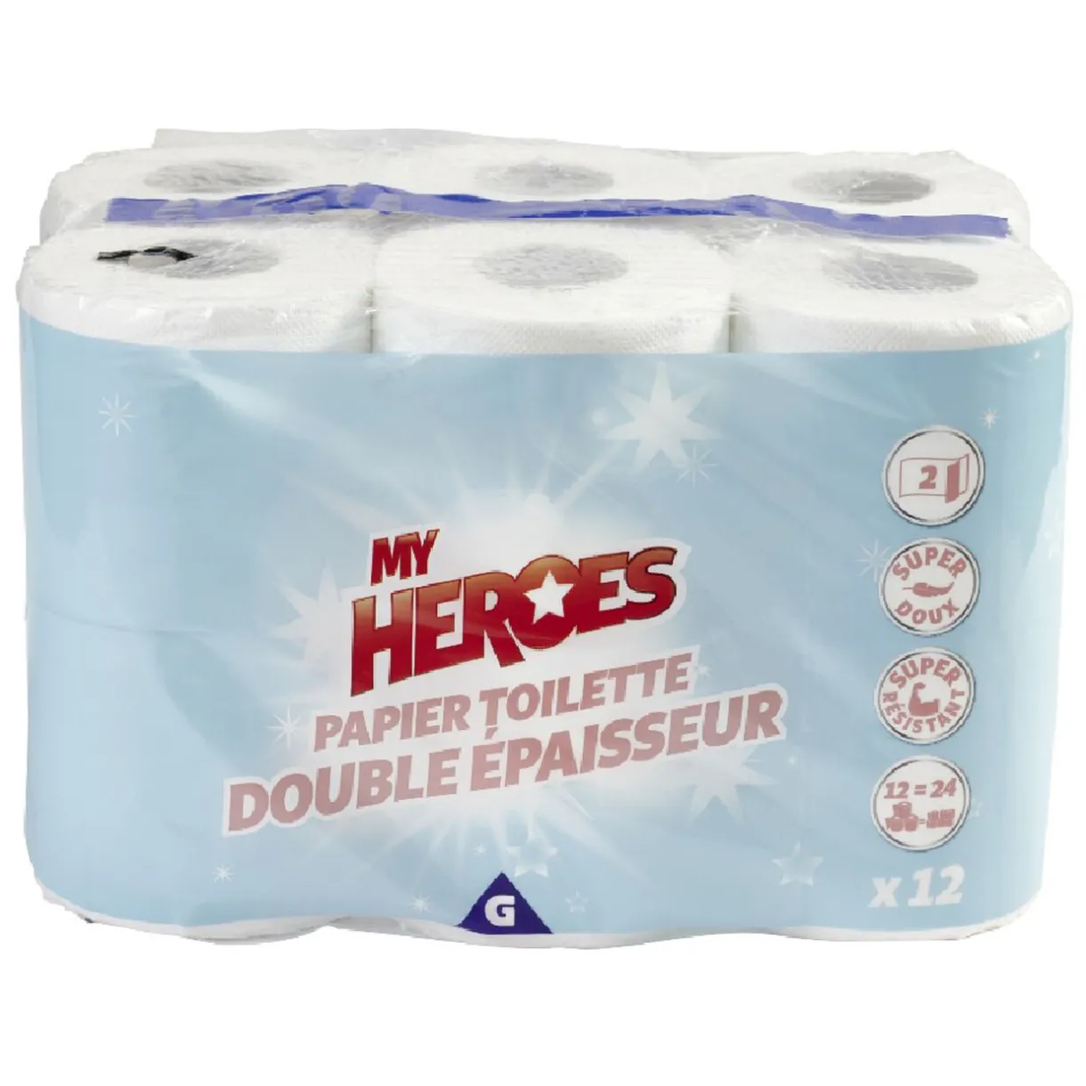 Best Gifi Papier toilette double épaisseur x 12