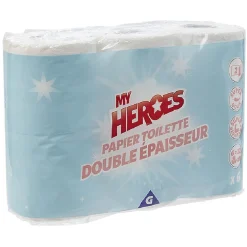 New Gifi Papier toilette My Heroes double épaisseur x6
