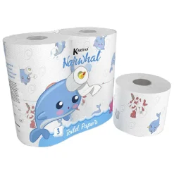 Clearance Gifi Papier toilette Narval x4