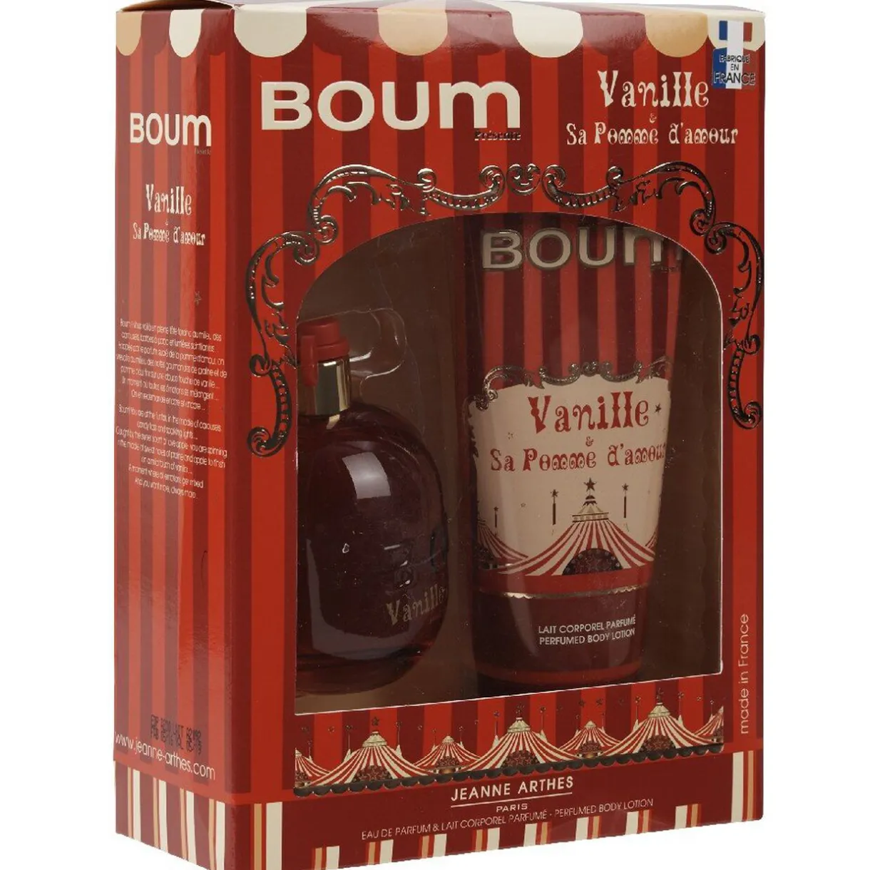Clearance Gifi Parfum et lait pour le corp "Vanille et pomme d'amour"