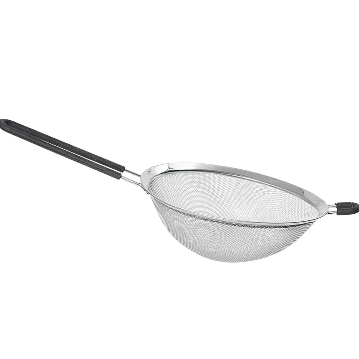 Passoire en inox à maille fine avec poignée en silicone^Gifi Online