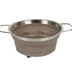 Passoire rétractable acier et silicone^Gifi Discount