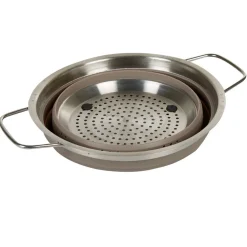 Passoire rétractable acier et silicone^Gifi Discount