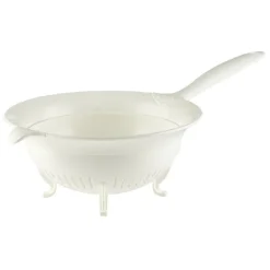 Passoire x2 et bol blancs XL^Gifi Discount