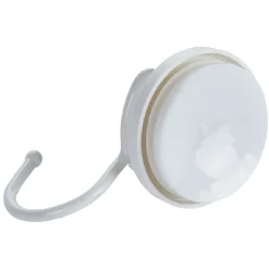 Rangement|Gifi Patère 1 crochet à ventouse blanc