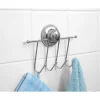 Rangement|Gifi Patère 4 crochets avec ventouse
