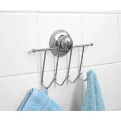 Rangement|Gifi Patère 4 crochets avec ventouse