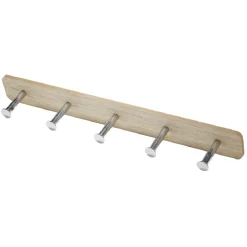 Rangement|Gifi Patère à fixer bois 5 crochets L.30,8xl.3,9xH,4.5 cm