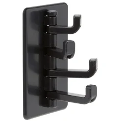 Rangement|Gifi Patère à ventouse 4 crochets x3