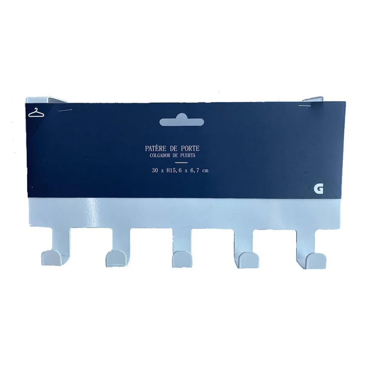 Rangement|Gifi Patère de porte métal