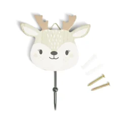 Rangement|Gifi Patère enfant forme animal 10xH15cm - 4 modèles