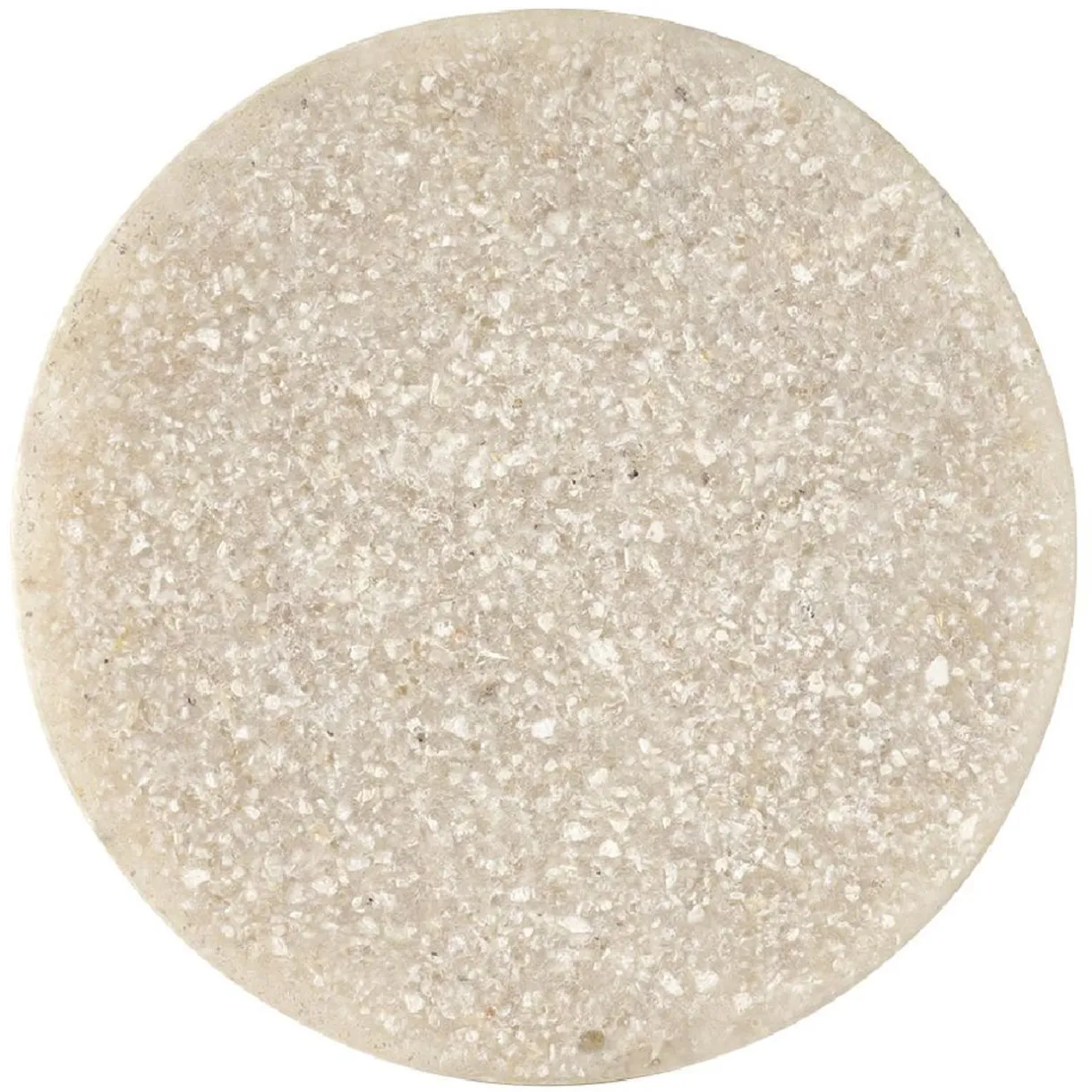 Rangement|Gifi Patère murale ronde beige polyrésine Ø5cm