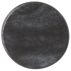 Rangement|Gifi Patère murale ronde imitation marbre noir polyrésine Ø5cm