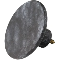 Rangement|Gifi Patère murale ronde imitation marbre noir polyrésine Ø8cm