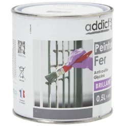 Outlet Gifi Peinture fer extérieur 0,5L blanc brillant