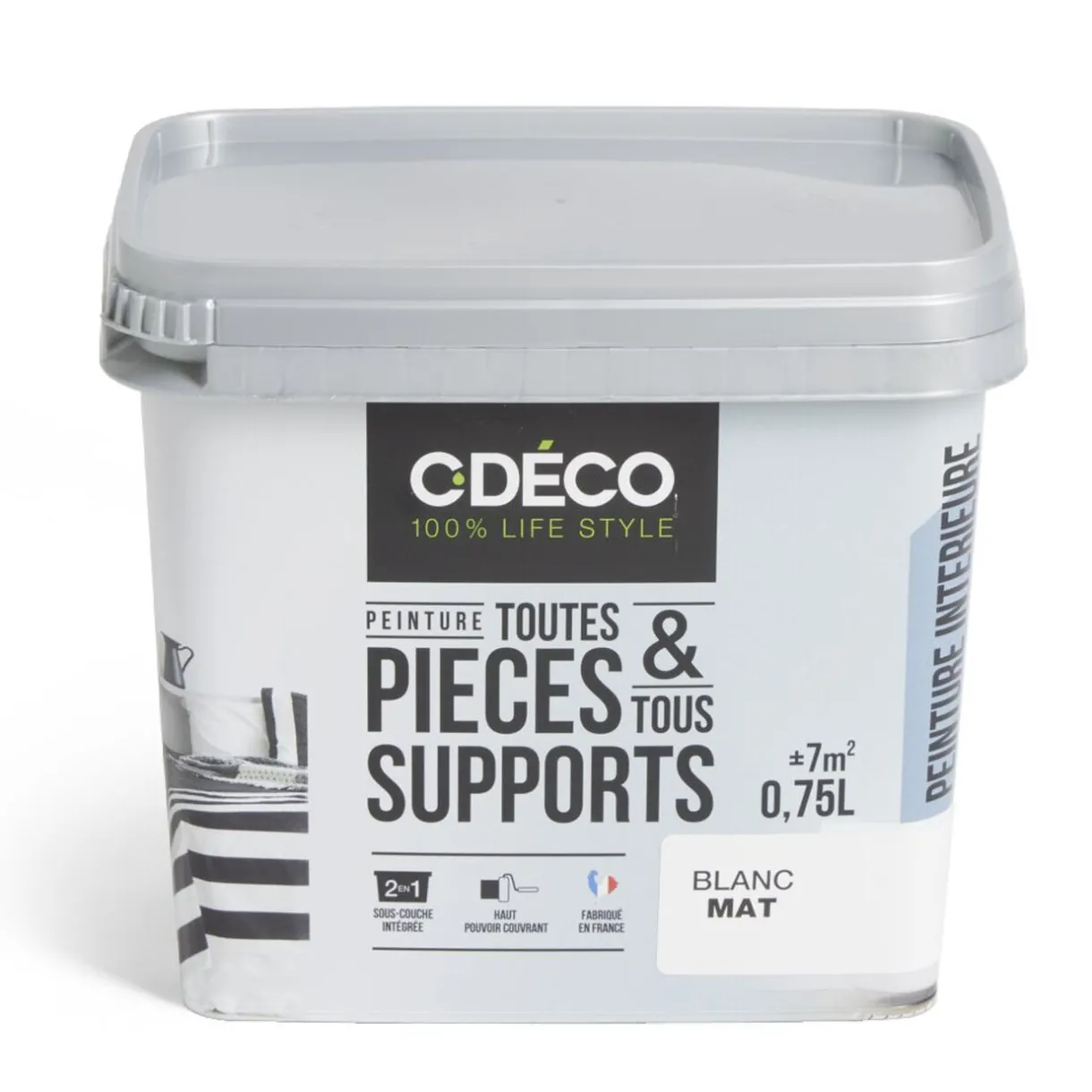 Online Gifi Peinture intérieure C'DÉCO tous supports 750ml blanc satiné