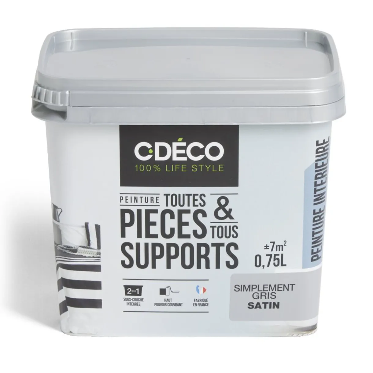 Online Gifi Peinture intérieure C'DÉCO tous supports 750ml blanc satiné