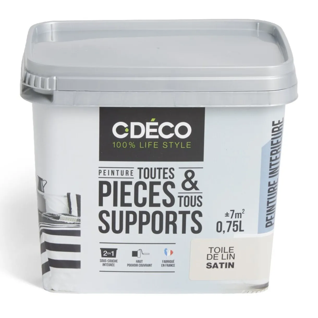 Online Gifi Peinture intérieure C'DÉCO tous supports 750ml blanc satiné