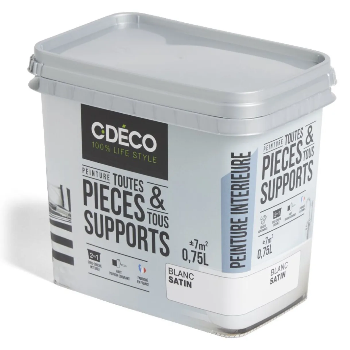 Online Gifi Peinture intérieure C'DÉCO tous supports 750ml blanc satiné