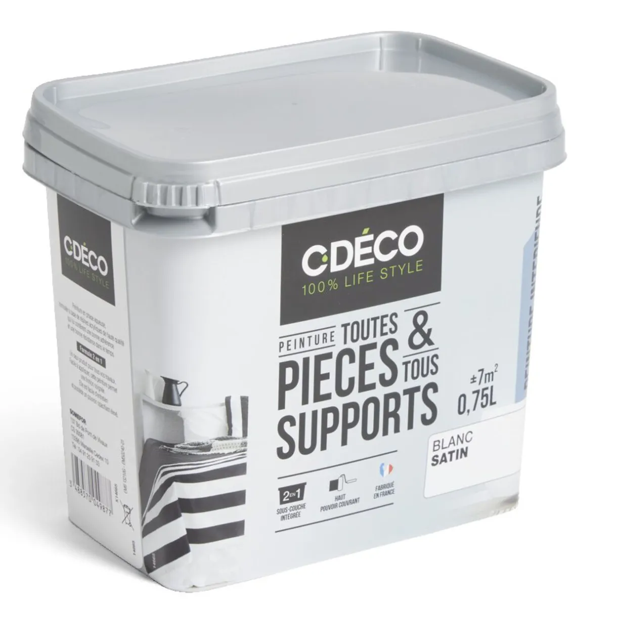 Online Gifi Peinture intérieure C'DÉCO tous supports 750ml blanc satiné