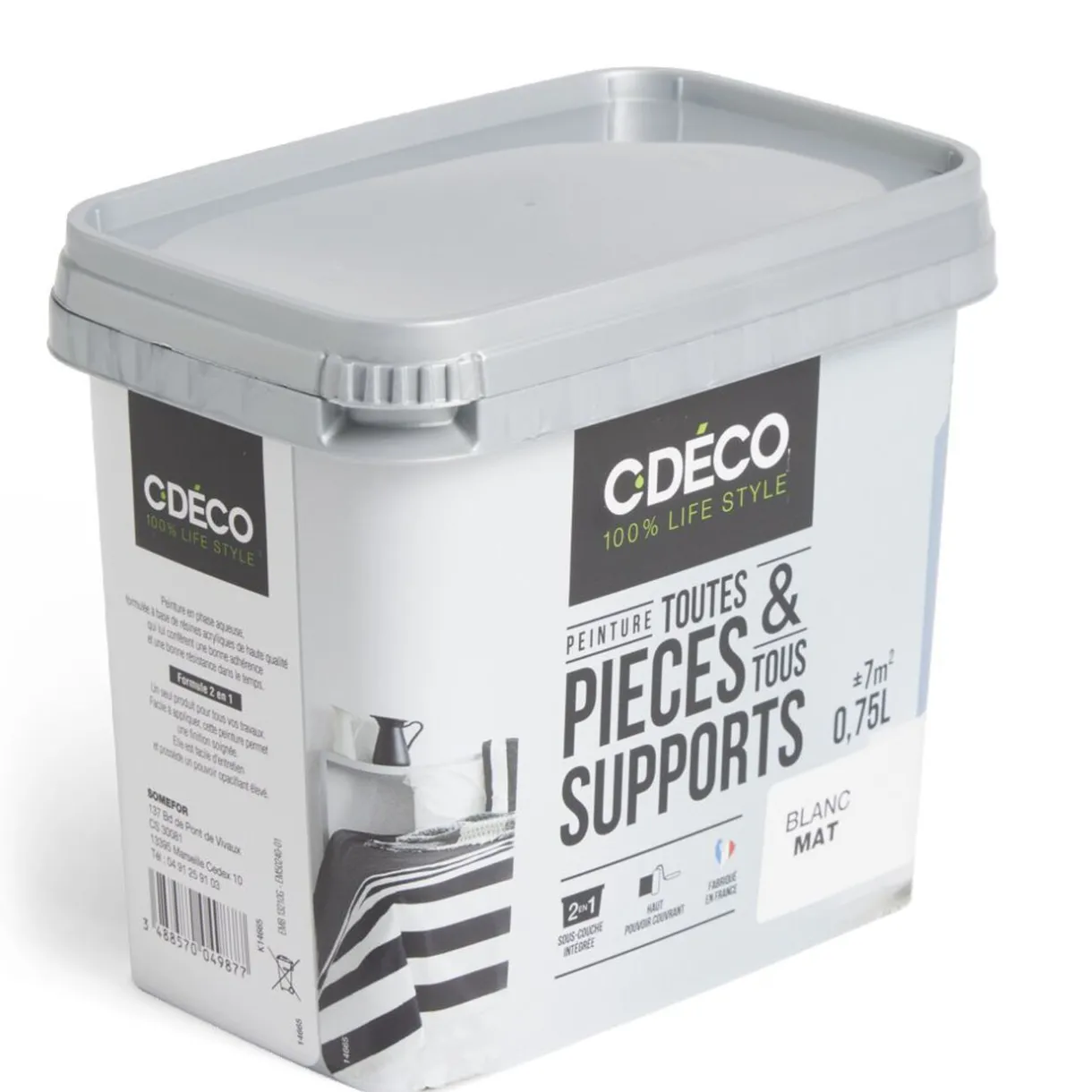 Online Gifi Peinture intérieure C'DÉCO tous supports 750ml blanc satiné