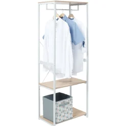 Rangement|Gifi Penderie blanche et bois