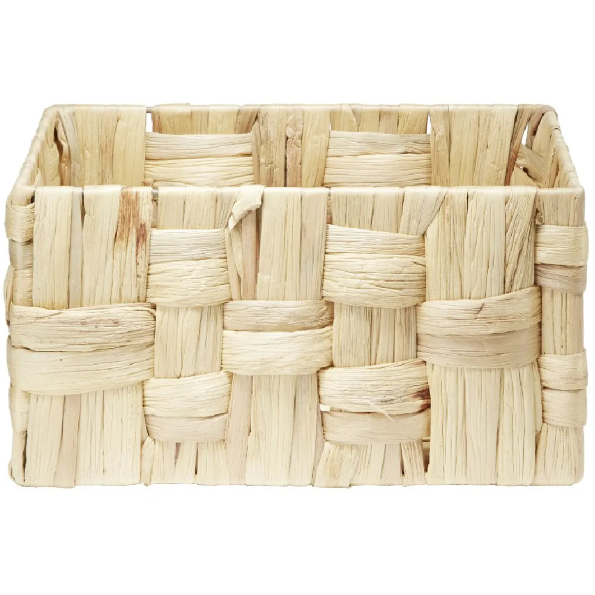 Rangement|Gifi Petite panière rectangulaire tressée en jonc