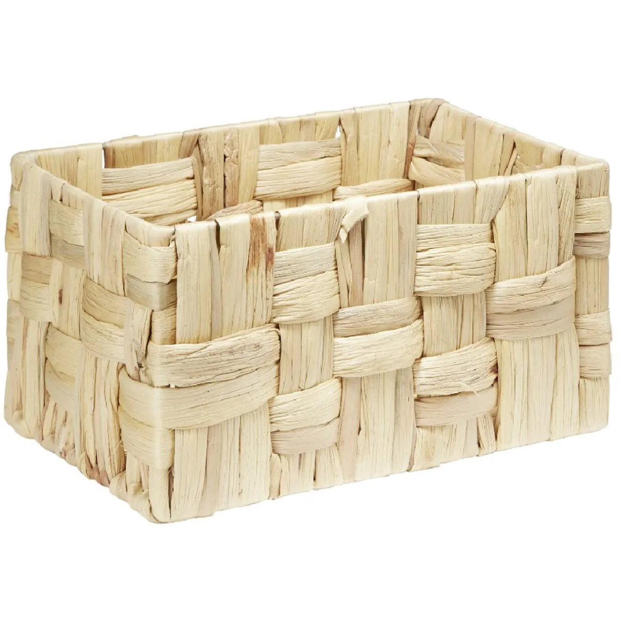 Rangement|Gifi Petite panière rectangulaire tressée en jonc