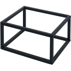 Rangement|Gifi Pieds pour meuble Box Cube métal noir H17,5cm