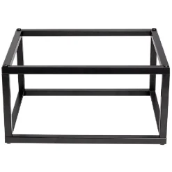 Rangement|Gifi Pieds pour meuble Box Cube métal noir H17,5cm