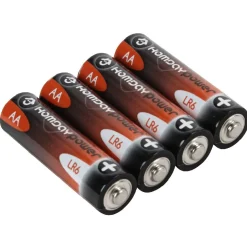 Discount Gifi Pile Alcaline LR06 type AA 1,5V Homday Power x4