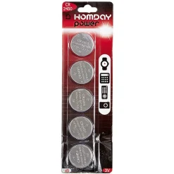 Gifi Pile bouton lithium CR2450 x5