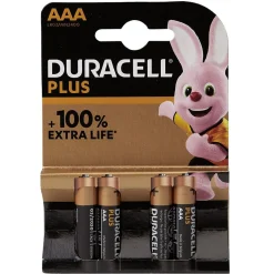 Hot Gifi Pile Duracell Plus AAA LR03 x4
