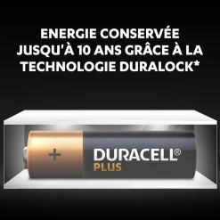 Clearance Gifi Pile Duracell Plus alcaline AA 1,5 Volts, LR06 - Lot de 8